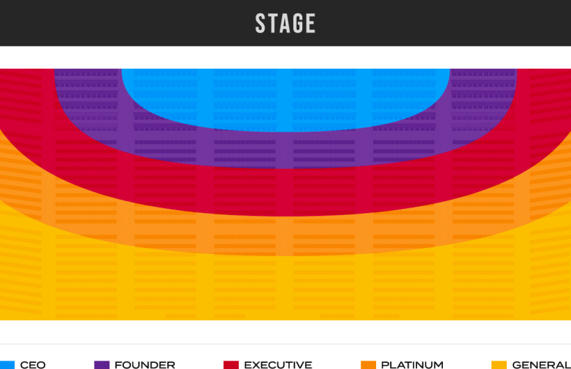 The Vault seating chart